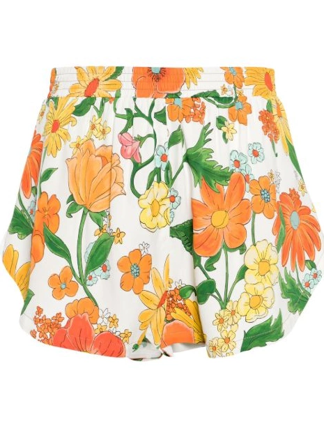 Affordable Stella Women floral-print shorts McCartney track 0815